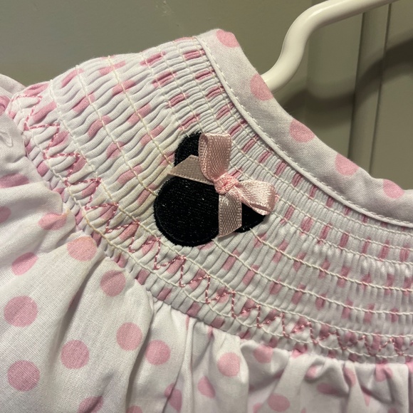 Toddler Girl Minnie Mouse Dress - Picture 3 of 9